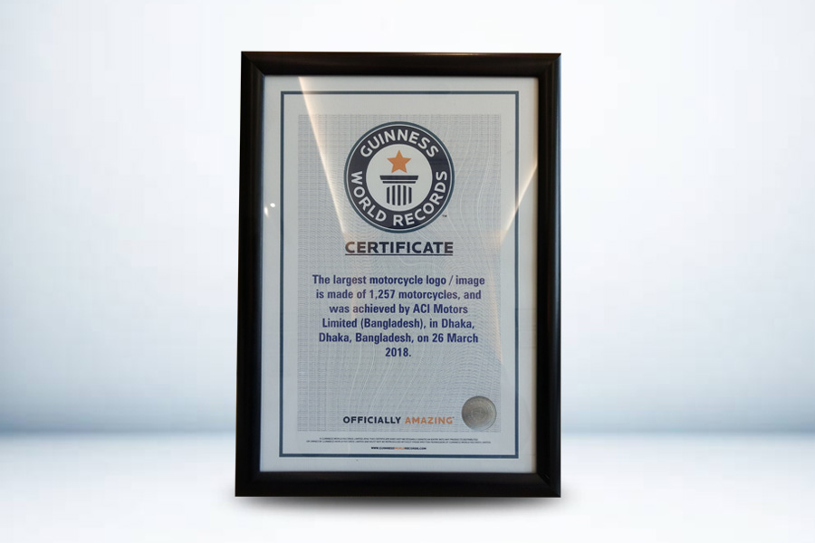 ACI Motors officially recognized from Guinness World Records