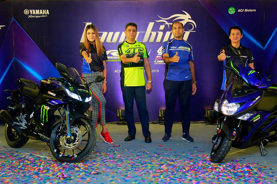 ACI Motor launched Yamaha R15 MotoGp and Street Rally scooter