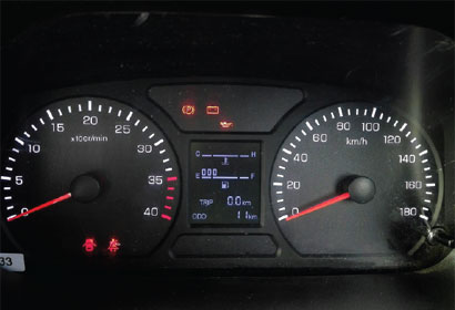 Colorful Digital LCD Dashboard