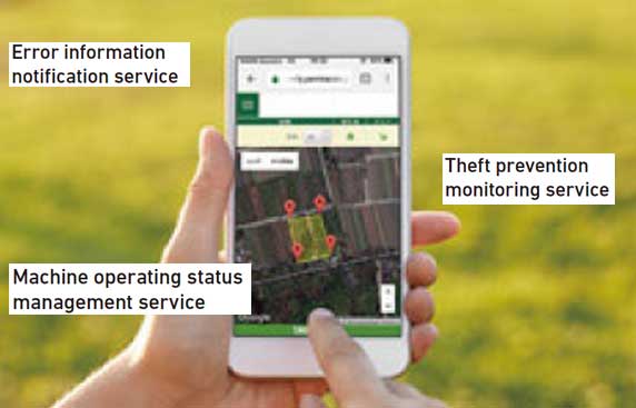 SMARTASSIST: A built-in GPS antenna and communication terminal.
